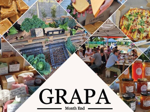market poster for grapa market