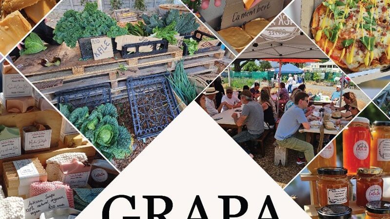 market poster for grapa market