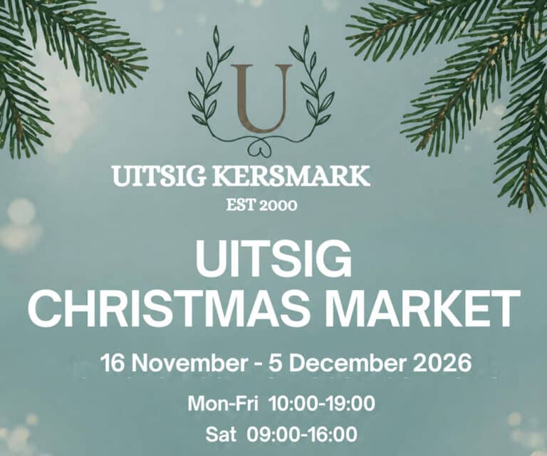 Uitsig kersmark
