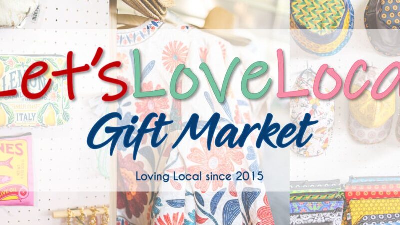poster for lets love local market