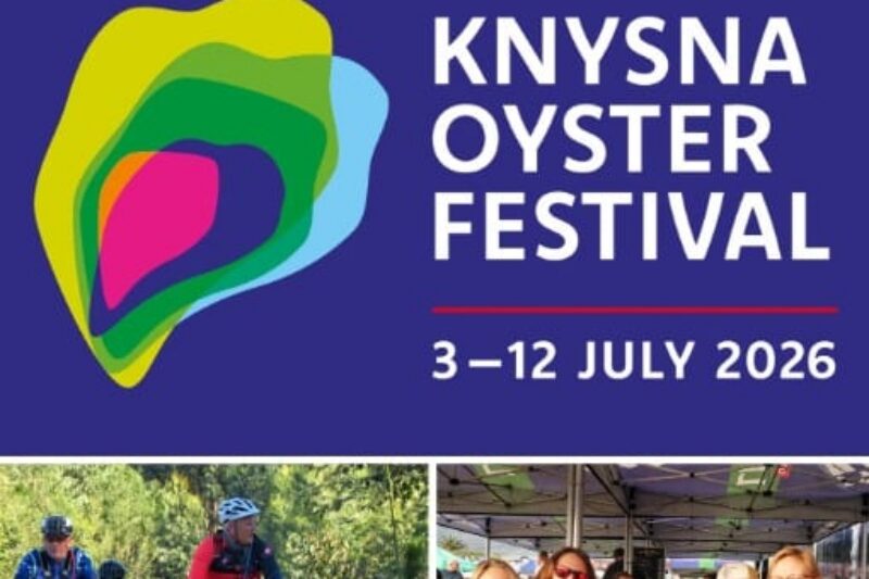 Knysna oyster festival 2026 poster