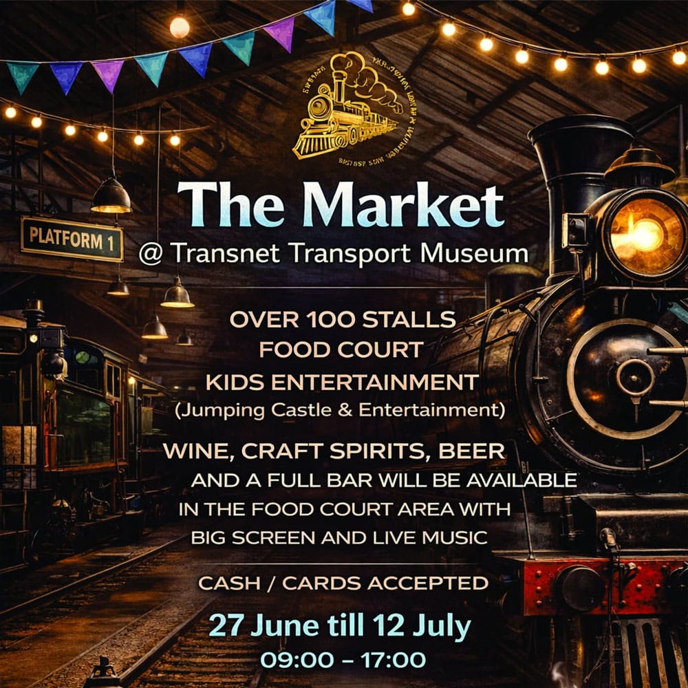 The market at transnet transport museum