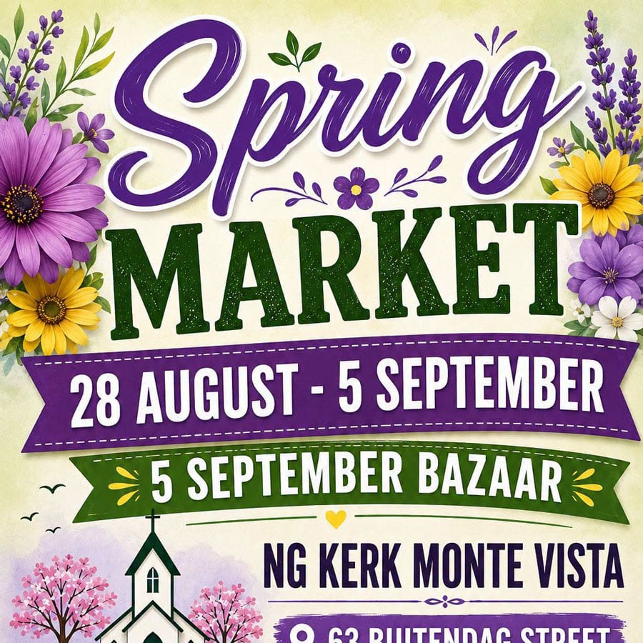 Spring market @ ng kerk monte vista