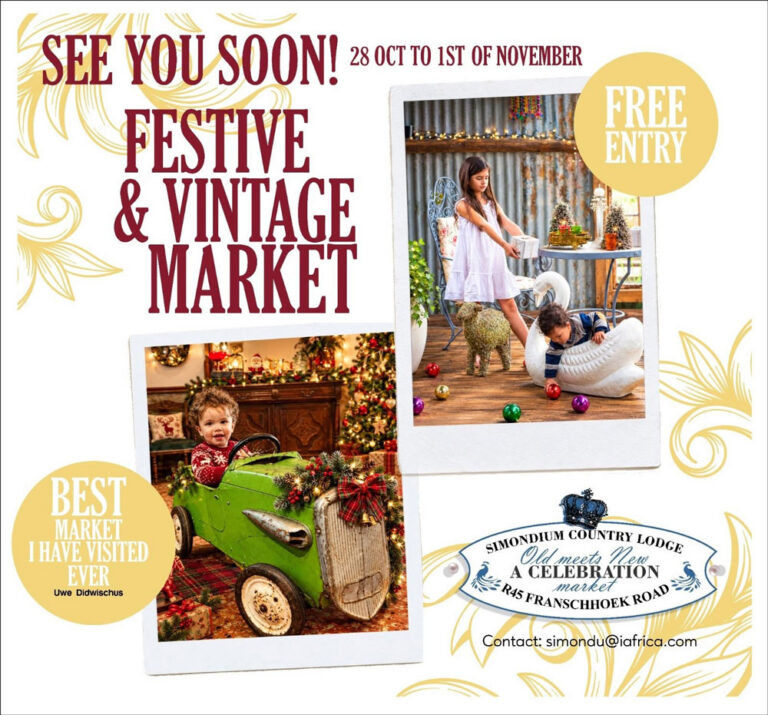 Simondium festive & vintage market