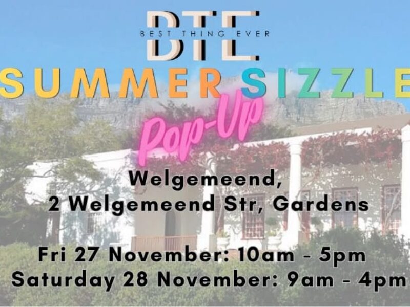 Pop-up markets cape town